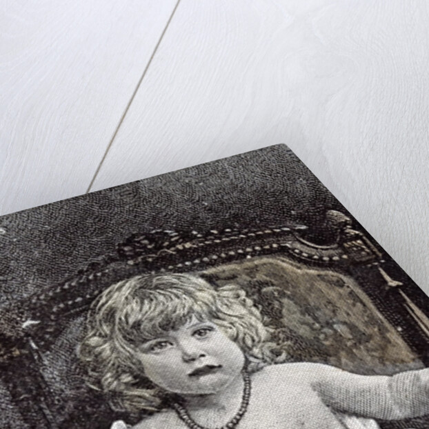 Girl in a Chair Hackney London 1892 by Anonymous