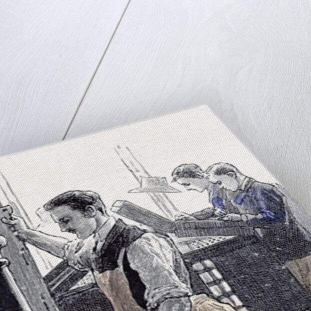 Little Boy's Home at Farningham Britain 1891 by Anonymous