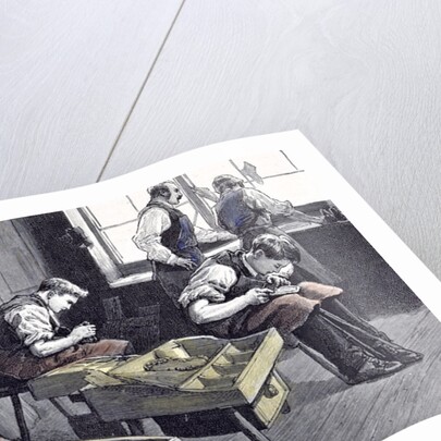 Little Boy's Home at Farningham Britain 1891 by Anonymous