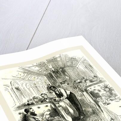 A Pullman Dining Car, 1891 by Anonymous