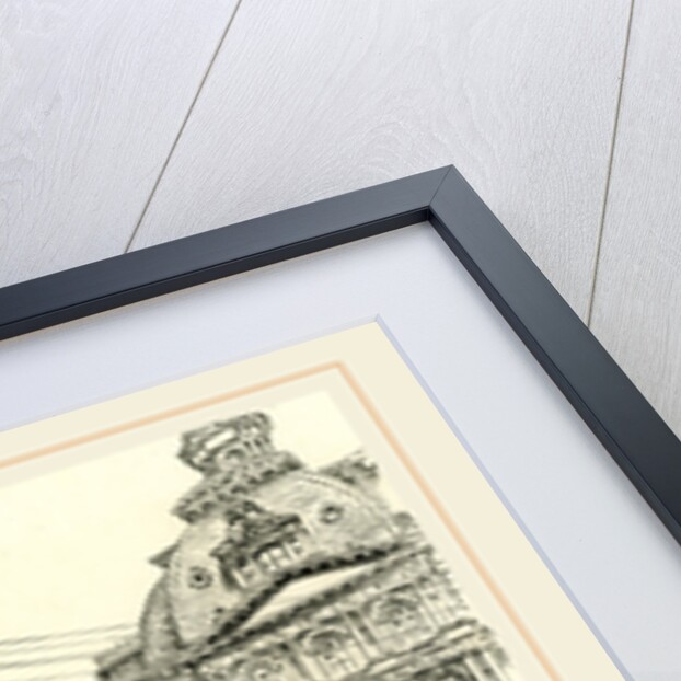 Broadway, showing Astor house and the post office, US, 19th century by Anonymous