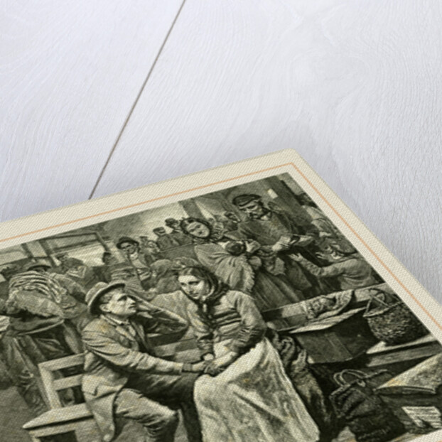 Immigrants at New York, 1891 by Anonymous