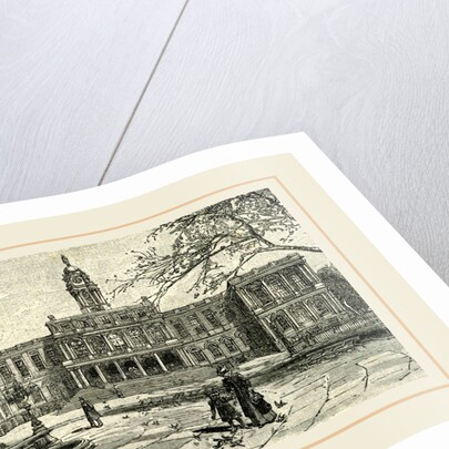 The New York City Hall, 1891 by Anonymous