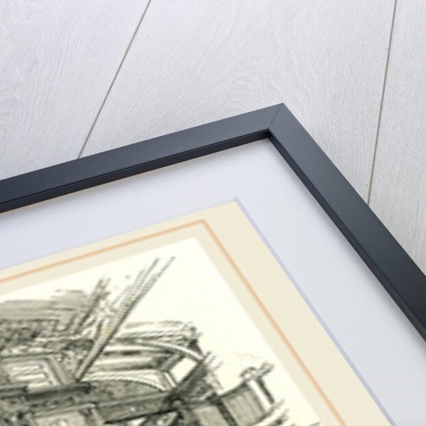 A Staircase of the Steamer Puritan, 1891 by Anonymous