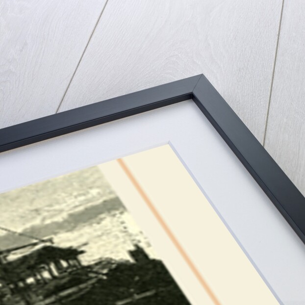 Harbour and Wharves of Salem, New England, 19th century by Anonymous