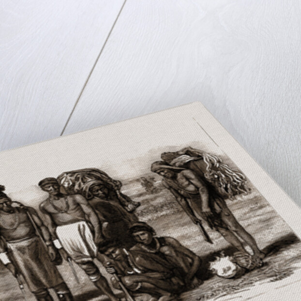 A Group Of Nagas, The Tribe By Whom Lieut. Holcombe Was Murdered by Anonymous