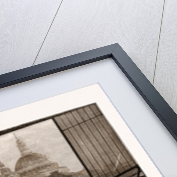 A Peep At St. Paul's And the Times Office From Underground, London by Anonymous