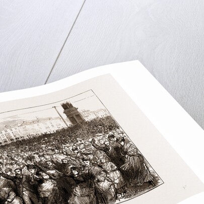Departure Of The Arctic Expedition: The Crowd On The Beach, Portsmouth by Anonymous