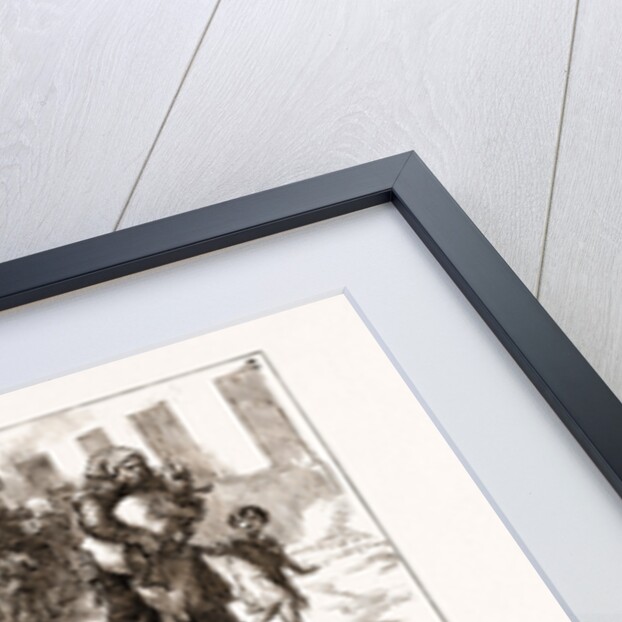 Incidents At The Great Fire In Dublin, Ireland; 1875 by Anonymous