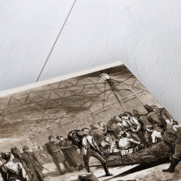 Reinforcements For The Transvaal, South Africa: Embarkation Of Cavalry At The Albert Docks by Anonymous