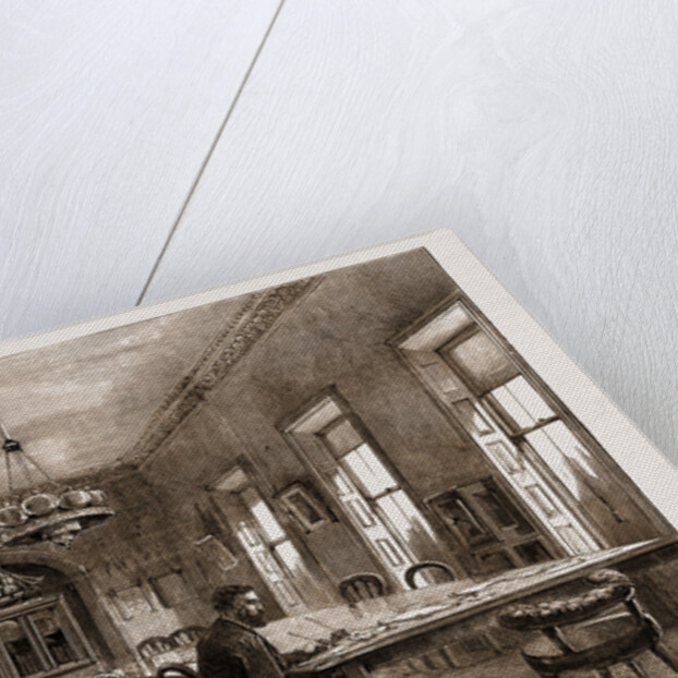 The Land Agitation In Ireland, The New Committee-room Of The Land-league In Dublin by Anonymous