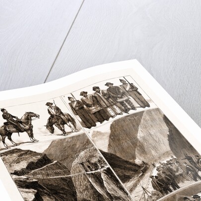 The War In South America, Recruiting For The Peruvian Army In The Cordillera by Anonymous