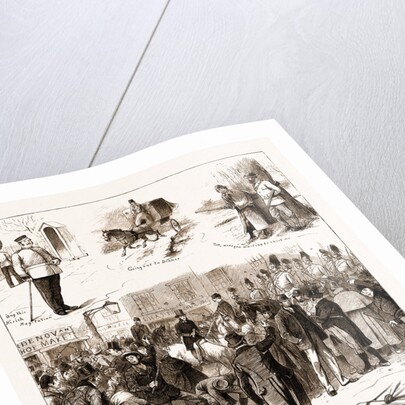 The Irish Land Agitation, 1881: Going Out To Dinner by Anonymous