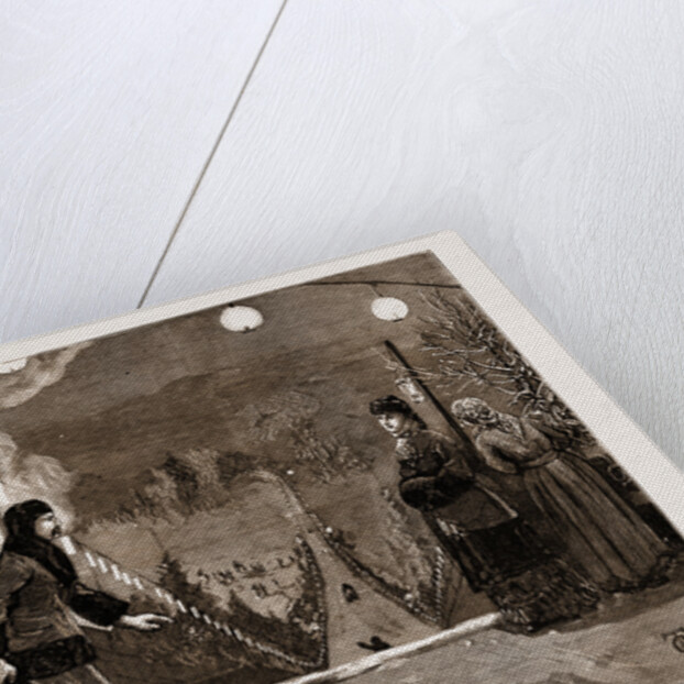 Winter Sports In Canada: Lord Lorne's Tobogganing Party At Government House, 1881 by Anonymous