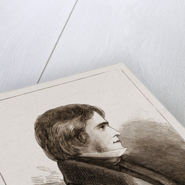 Portrait Of Thomas Carlyle From A Sketch By Count D'orsay. Drawn In 1834 by Anonymous