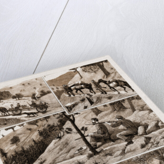 Deer Hunting In The coast Range Mountains by Anonymous