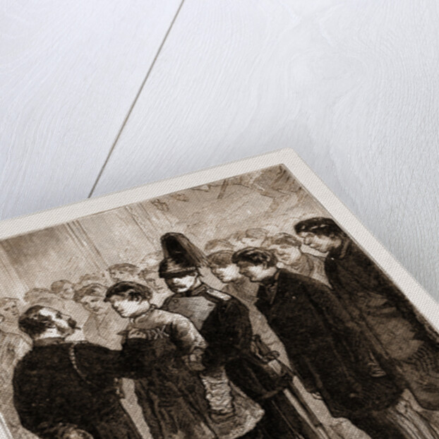 The Russo-turkish War: The Czar Alexander II. Marking Recruits With Their Regimental Numbers by Anonymous