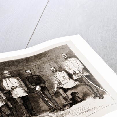 The Late Czar Alexander II: The Russo-turkish War: The Czar And His Staff At Gorny Studen, 1877; Prince Suvaroft by Anonymous