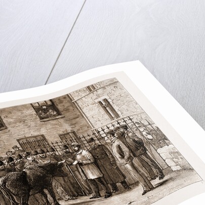 The Land Agitation In Ireland, 1881: boy Cotters Boycotted: At Sligo Court-house by Anonymous