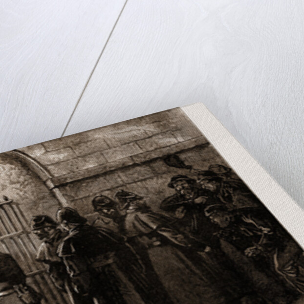 The Land Agitation In Ireland, 1881: The Coercion Act: Arrival Of scrab Nally At Kilmainham Prison by Anonymous