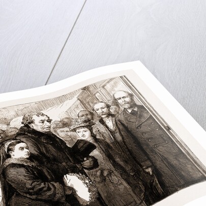 Her Majesty's Visit To Hughenden, December by Anonymous