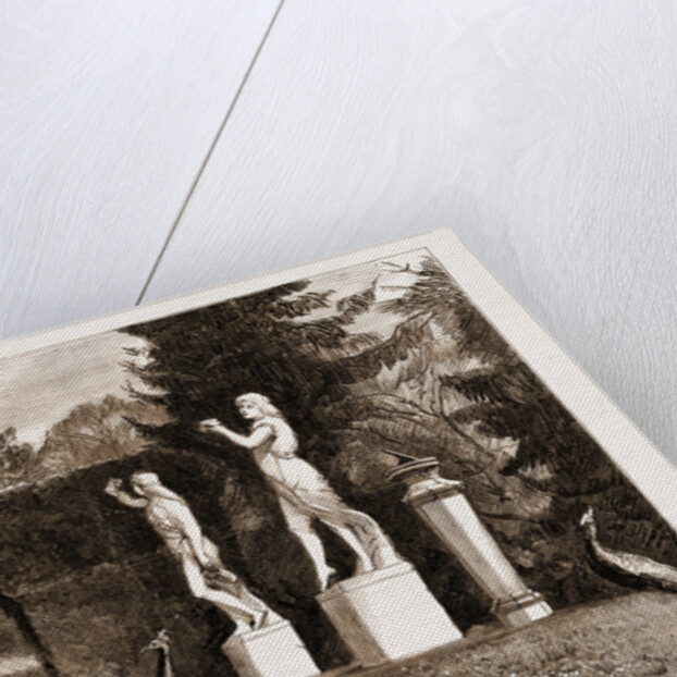 The Funeral Of The Late Earl Of Beaconsfield, Notes At Hughenden: On The Terrace by Anonymous