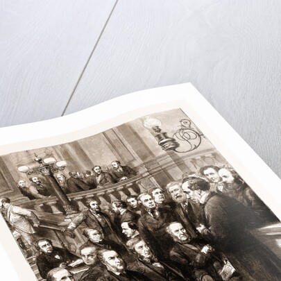 The Late Earl Of Beaconsfield: A Meeting Of The Conservative Party At The Carlton Club, 1881 by Anonymous