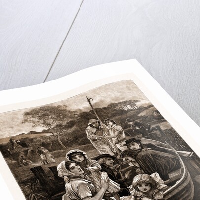 Weal And Woe, From The Painting By Charles Gregory by Anonymous