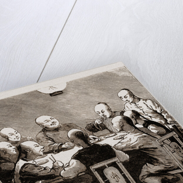 A Chinese Dinner Party, China by Anonymous