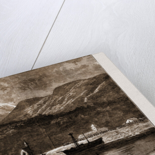 The Loss Of H.M.S. Doterel: Sandy Point, The Chilian Penal Settlement Off Which The Explosion Took Place by Anonymous