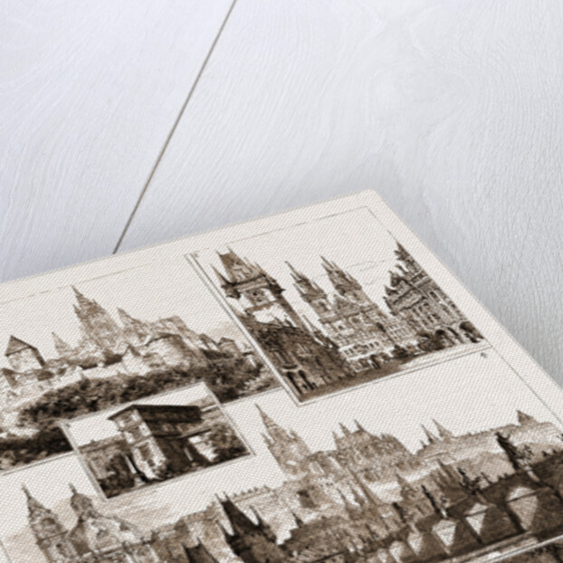 The Royal Wedding In Austria, Sketches In Prague by Anonymous