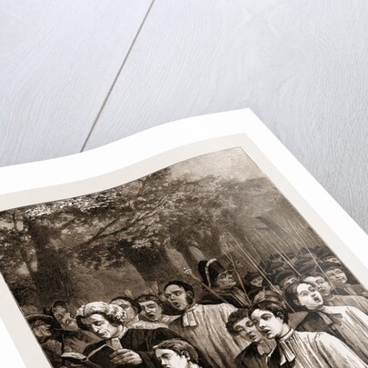 Rogation Day In The Olden Times: Beating The Bounds, 1881 by Anonymous