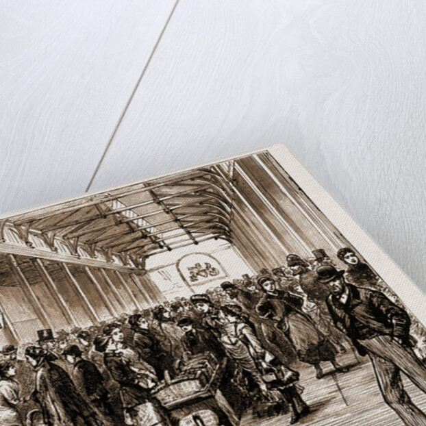 The Market, Saturday Morning by Anonymous