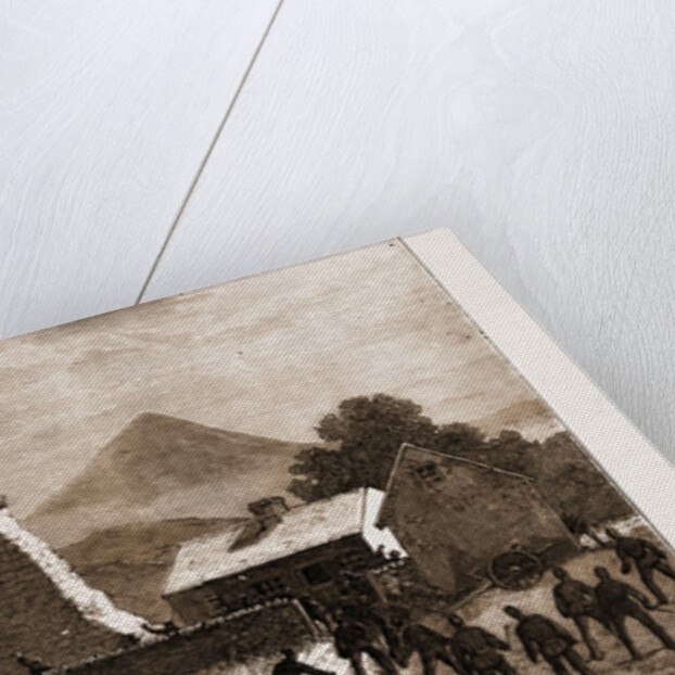 The Land Agitation In Ireland, 1881: Storming Castletown Castle At New Pallas by Anonymous