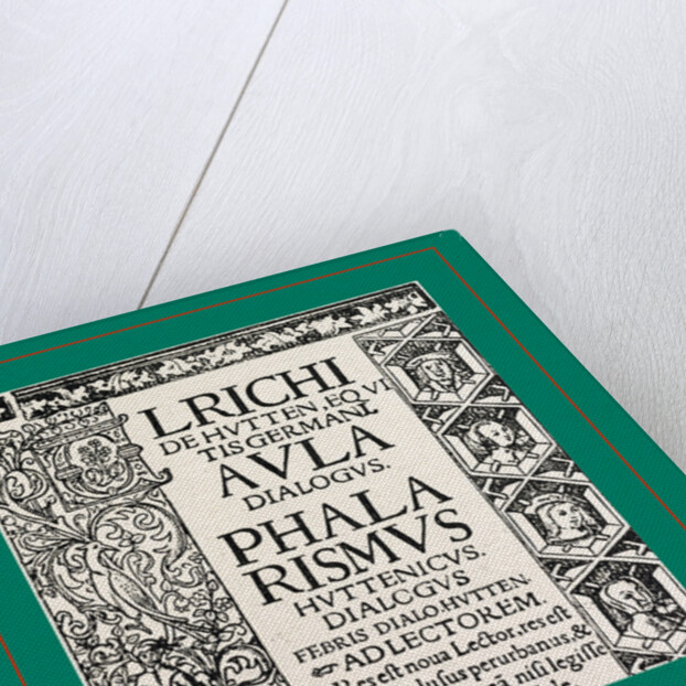 Ulrich von Hutten. Paris, 1519 by Anonymous