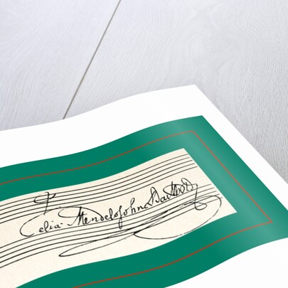 Mendelssohn Bartholdy by Anonymous