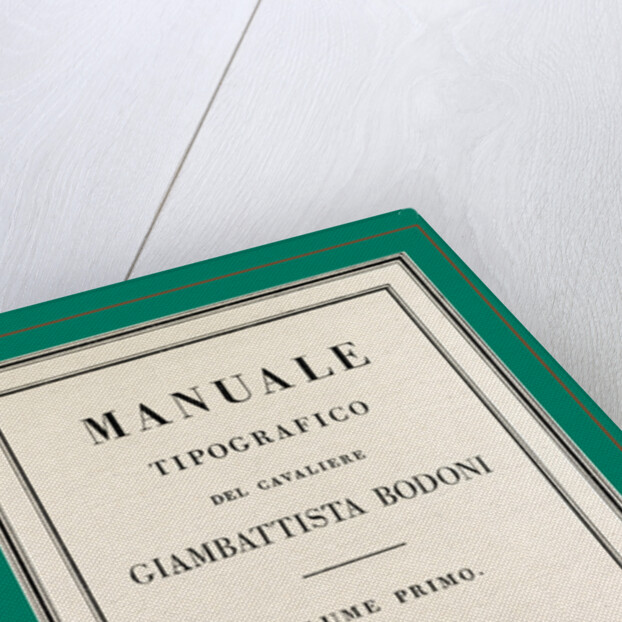 Bodoni Manuale by Anonymous