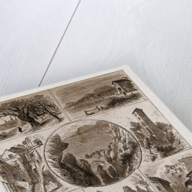 Views of Mentone, on the French Riviera, along the Franco-Italian, 1880 by Anonymous