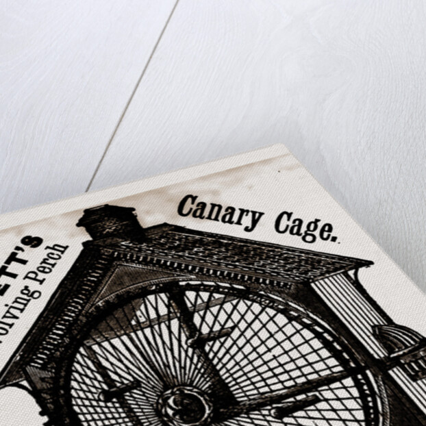 Nearly the Whole Front Is A Wheel With Perches. the Bird Hopping From Perch to Perch Gives Motion by Anonymous