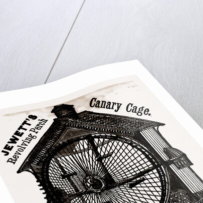 Nearly the Whole Front Is A Wheel With Perches. the Bird Hopping From Perch to Perch Gives Motion by Anonymous