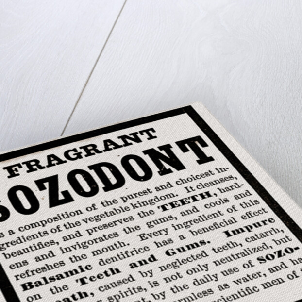 Fragrant Sozodont by Anonymous