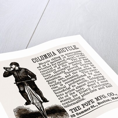 Columbia Bicycle, USA by Anonymous