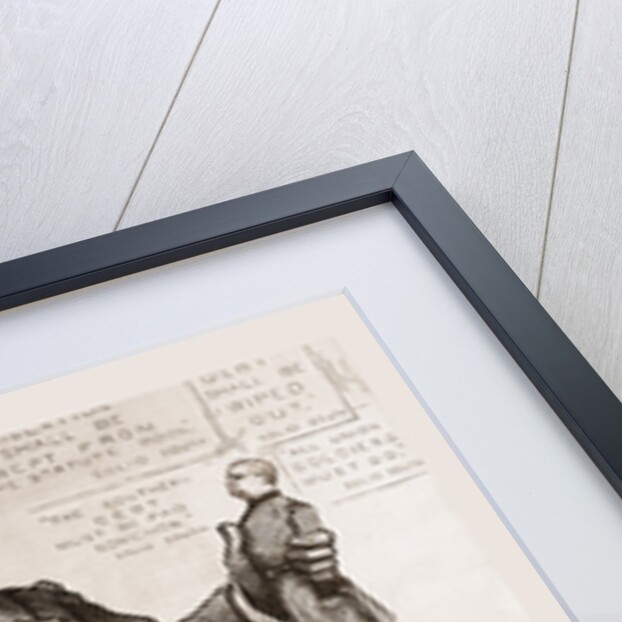 He Will Be Gulliver in the Hands of the Brobpingnagians, 1880 by Anonymous