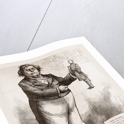 He Will Be Gulliver in the Hands of the Brobpingnagians, 1880 by Anonymous