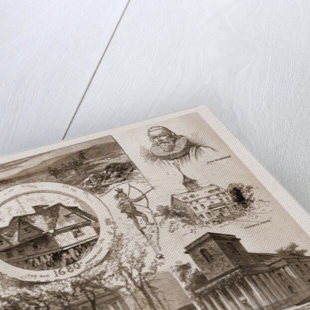 Antique Boston, Drawn By Charles Graham by Anonymous