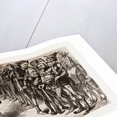 Falstaff Hancock And His Ragged Regiment by Anonymous