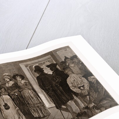 Women At the Polls in New Jersey in the Good Old Times by Howard Pyle