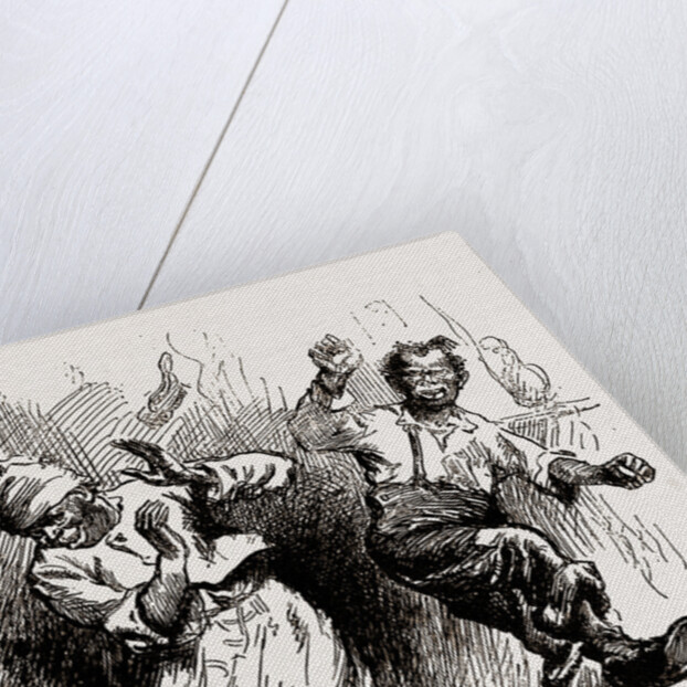 Georgia, A Domestic Quarrel, 1880 by Anonymous