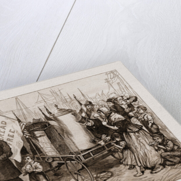 Dr. Kennion's Street Coffee-urn Cart-a Good Temperance Movement by W.A. Rogers