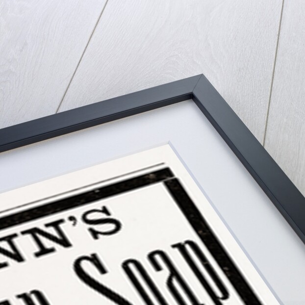 Glenn's Sulphur Soap, 1880, USA by Anonymous